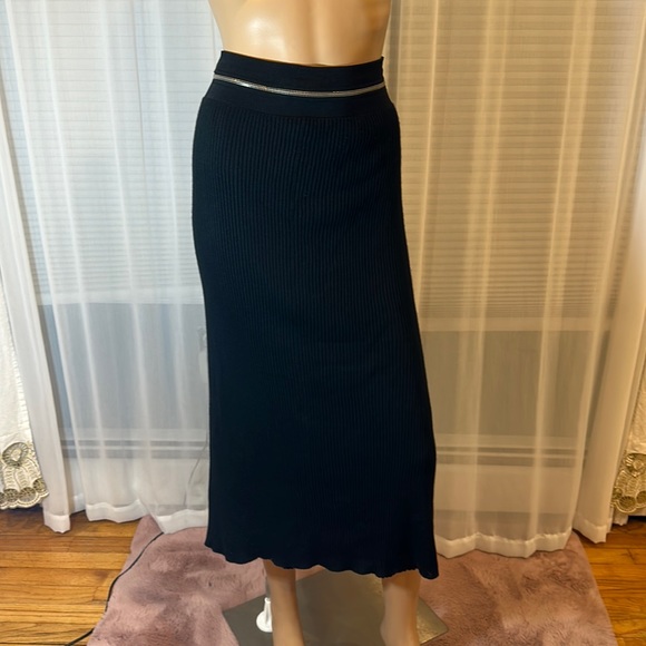 Helmut Lang Runway Layered Wool Skirt - Picture 4 of 12